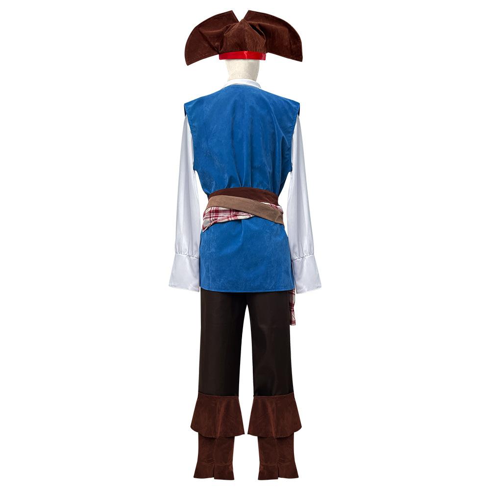 Cosplay pirate of the caribbean costume viking captain sailor cosplay cosplay costume halloween game uniform