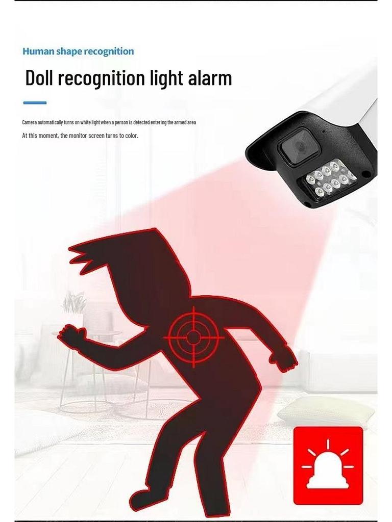 Hikvision 8MP 4K POE Outdoor Camera with Full-Color Night Vision & Waterproof Design