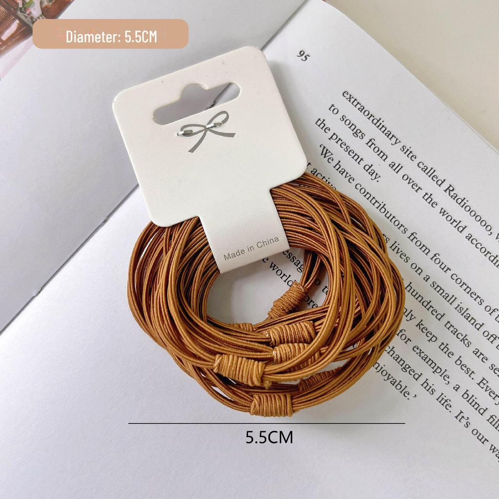 Резинка для волос в корейском стиле: Многорядный, универсальный, простой аксессуар для волос.