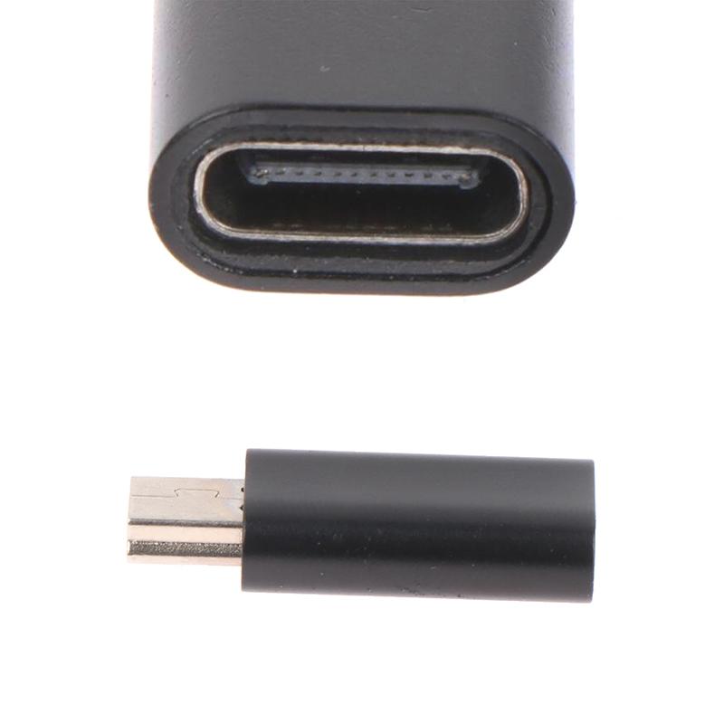 Мини-5-контактный USB-адаптер B "папа" к разъему USB типа C "мама" для передачи данных