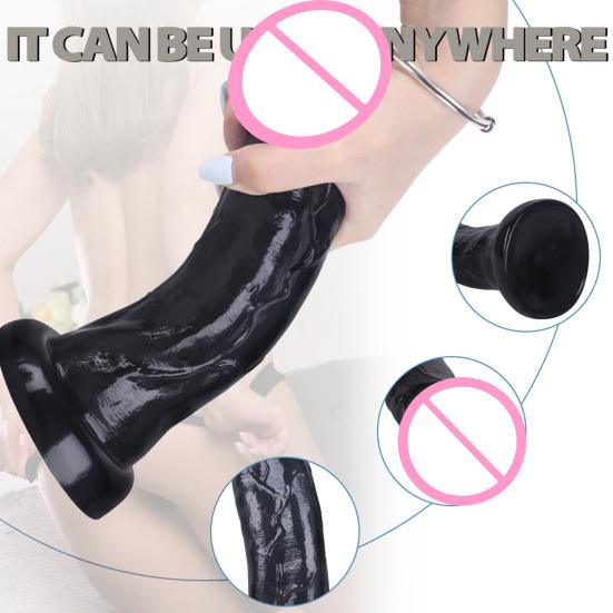 Фаллоимитатор для пениса, сильная присоска, эротический большой размер, захватывающие секс-игрушки для взрослых, женский массаж влагалища, анальная пробка, женская поставка
