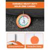 SAFELIFE Tire Tread Depth Gauge, Dial Type Tire Depth Gauge With Color Coded Reads In 1/32" Tread Depth Gauge Professional For Motorcycle, Car,Truck