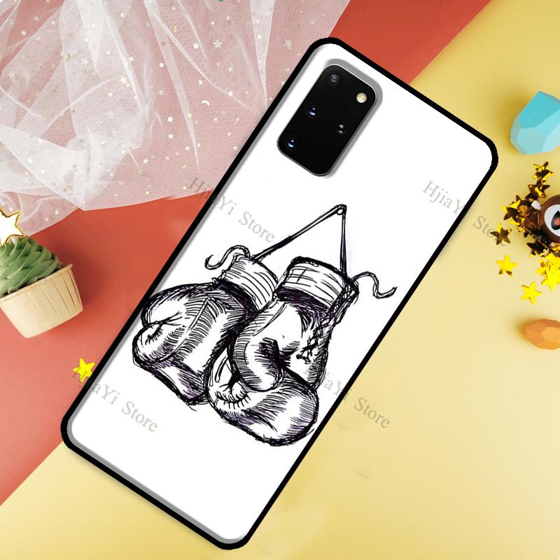 Чехол-боксерские перчатки для Samsung Galaxy S21 Ultra S22 S20 FE Note 20 Ultra Note10 S8 S9 S10 Plus Coque