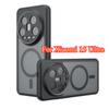 For Xiaomi 15 Ultra Magsafe Magnetic Acrylic Matte Case For Xiaomi 15 Pro 14T 13 Ultra Shockproof Transparent Cover Hard Bumper