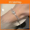 Womens Bracelet Sophisticated With Shimmering Pearls And Plating Highquality