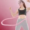 Weighted Fitness Hoop Circle Comfortable Portable Sports Exercise Equipment Waist Friendly