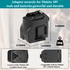 For Makita 18V Li-ion Battery MT18MT 2 in 1 Battery Adapter Converter Compatible with For Makita 18V Battery Cordless Power Tool