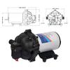 12V Water Pressure Diaphragm Pump 5 Chamber Self Priming Pump 5.5GPM Water Transfer Pump 70PSI with Water Strainer Hose