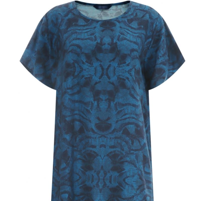 Shop Women CoolinG Easywear 3 4 Sleeve LonG Dress Navy G Pp Wdr 12080