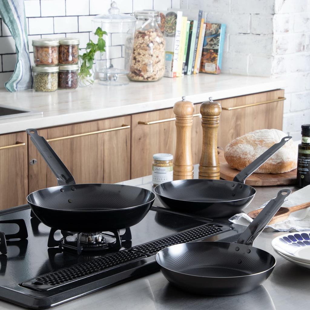 Endo Shoji Commercial Frying Pan 16cm Super Embossed Iron Made In Japan AHLJ716