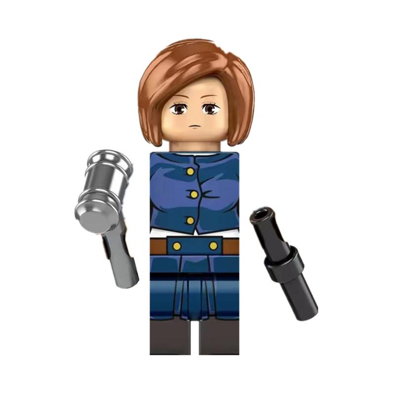 Аниме Мультфильм Магическая битва Годжо Сатору Итадори Юдзи Фусигуро Мэгуми Оккоцу Юта Конструктор Мини Экшн-фигурки Детская игрушка