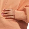 Nike Solid Color Logo Short Loose Round Neck Pullover Sweatshirt Women sweatshirts Beige DQ5762-225