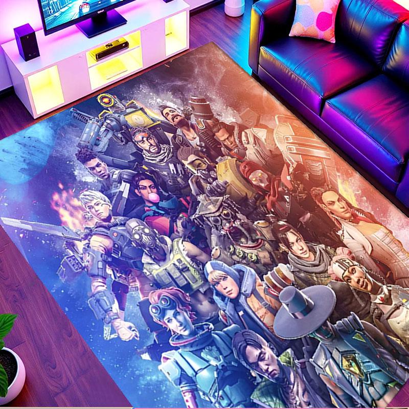 Apex Legends Print Rug, Washable Floor Carpet, For Entryway Dorm Laundry Room Office Study, Home Decor Birthday Christmas Gift