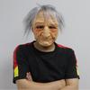 Scary Old Man Mask Realistic Wrinkle Face for Halloween Cosplay Party Props