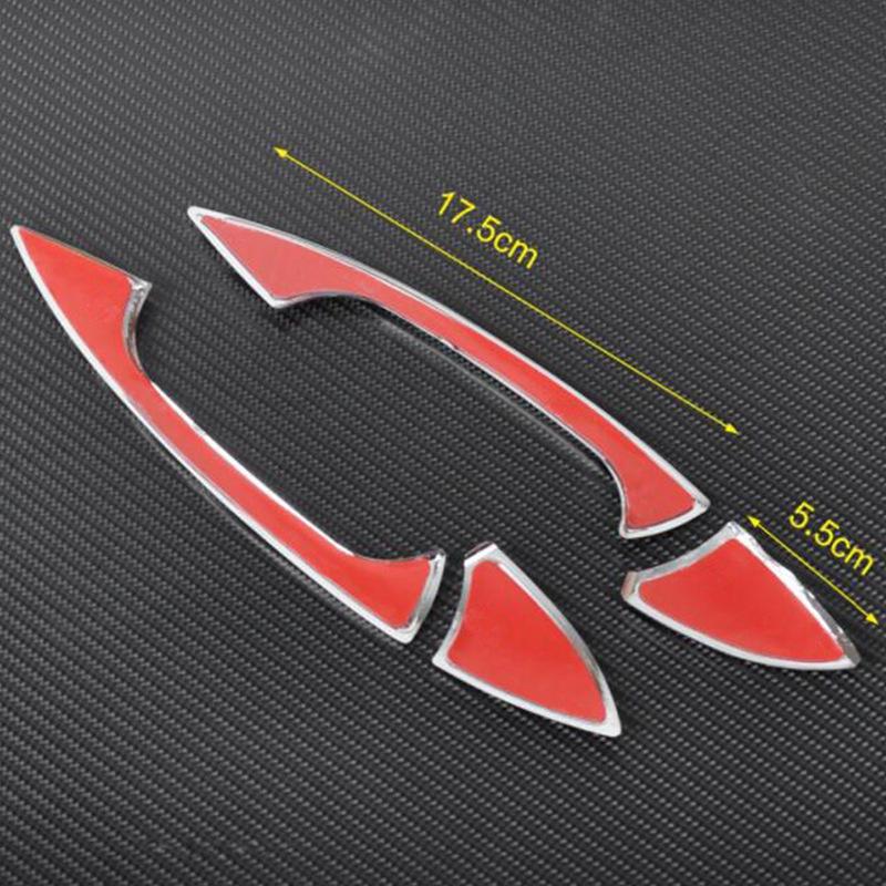 8- Piece Покрытие-накладка на ручку боковой двери с гальваническим покрытием для Mercedes-Benz GLK, GL, ML, A, B, C, E Class (2011-2014 гг.)