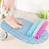 1PC PVC Anti-skid Bath Mats Soft  Shower Mat Massage Mat with Suction Cup Non-slip Bathtu Bath Mat Bathroom Accessories Hot