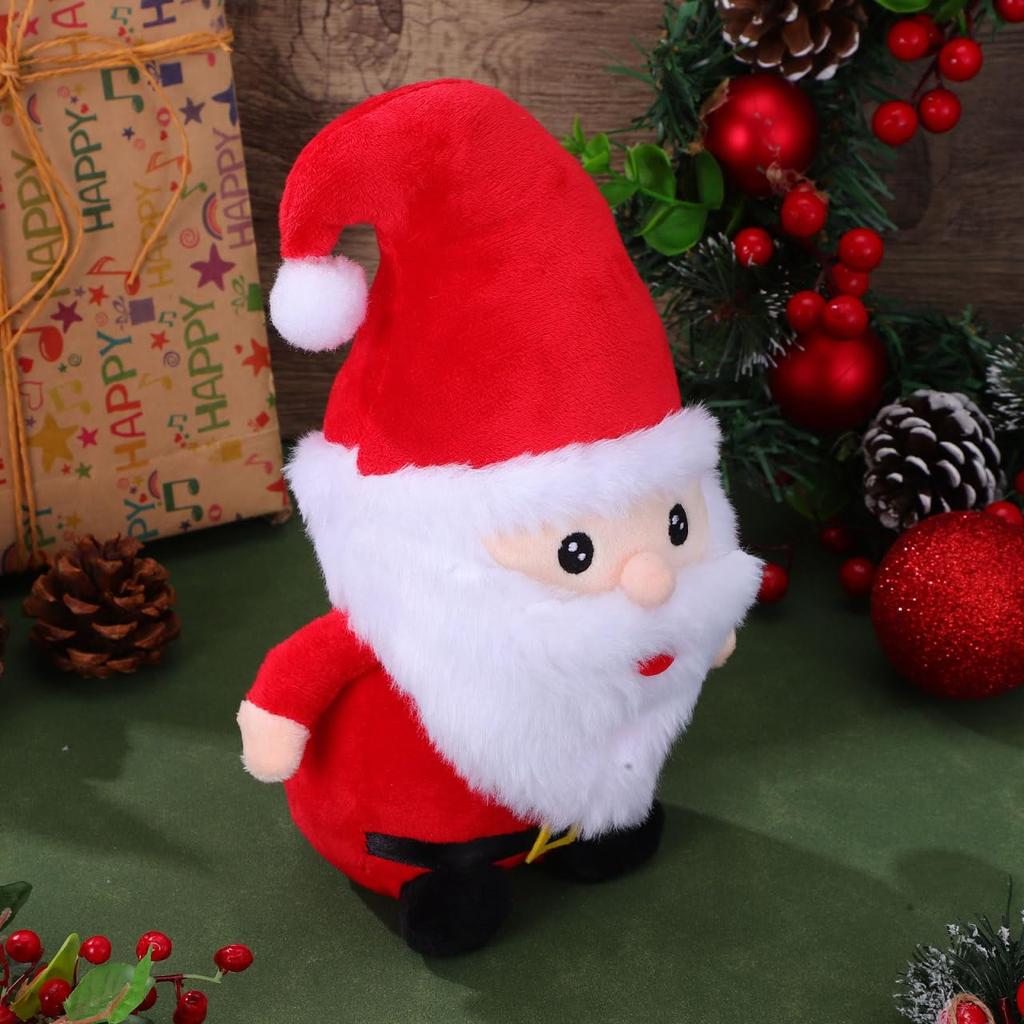 TOYMYTOY 22cm Christmas Plush Santa Claus Toy Birthday Christmas Eve Gift Doll, Gift, (Santa Claus)