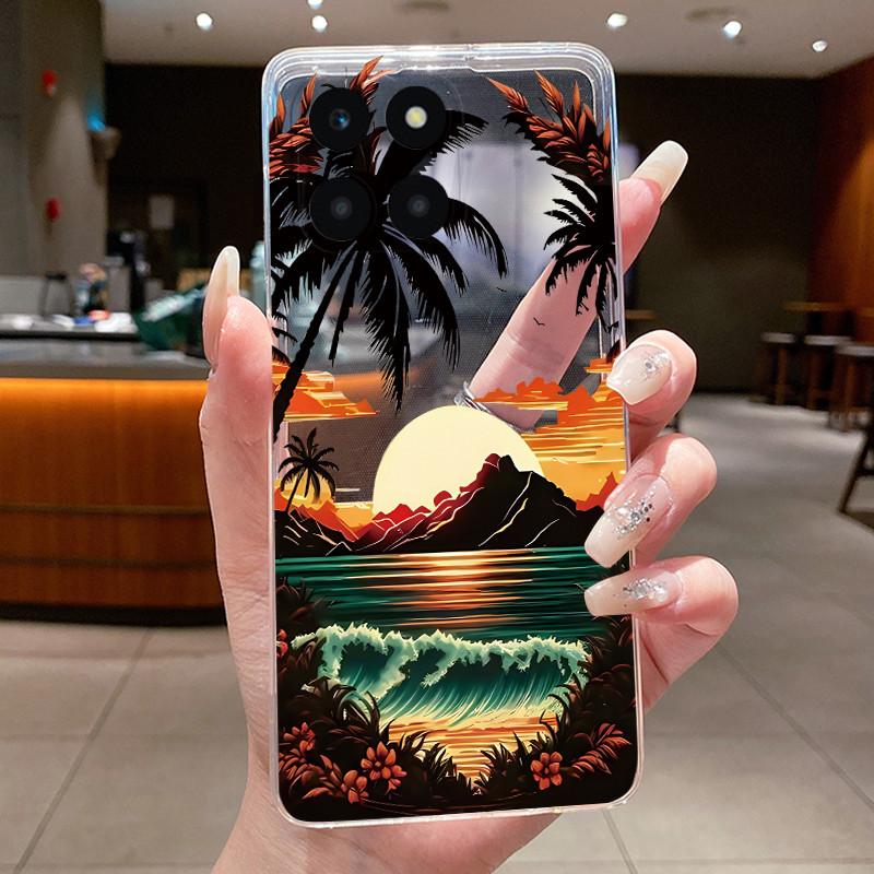 Чехол для Honor X6a Honor X6b X6C Милый Мультяшный Крутой Чехол для Мальчиков Девочек Прозрачный Мягкий Силиконовый Чехол Honor X6C X 6 a X6 B HonorX6a Корпус
