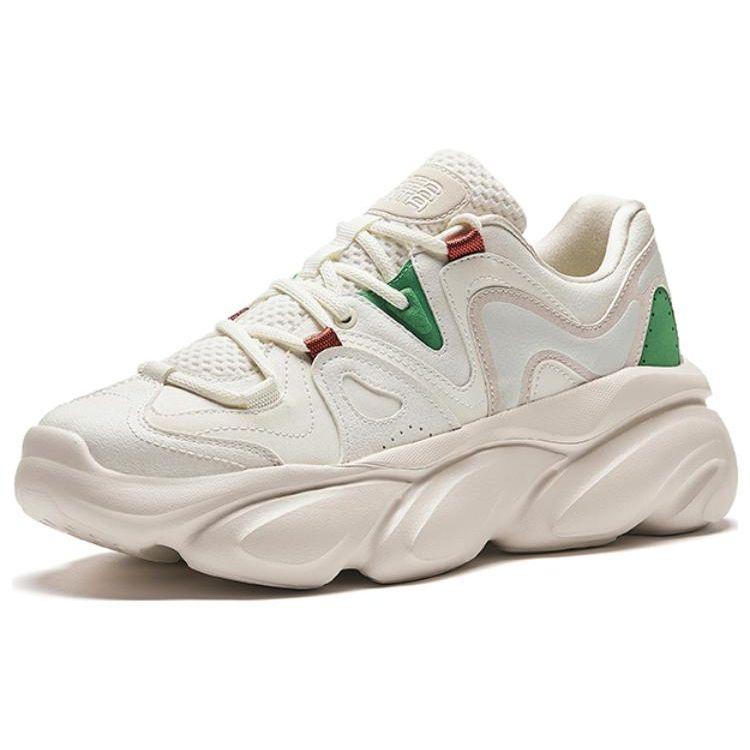 Anta Удобные легкие прочные низкие повседневные туфли женские кроссовки белые 122348886-2