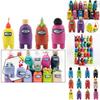 12pcs Among Christmas Us Action Figure Crewmate Impostor Game Car Decor Desktop
