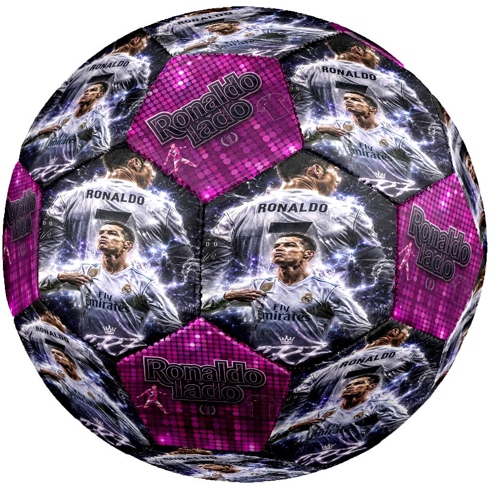 Ronaldo's Argentina's Messi: Legend Motion Soccer Ball Size 5 Football Machine Sewn Indoor/Outdoor Training and Matches