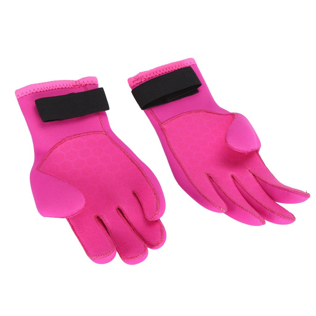 3mm Thick Diving Thermal Gloves Anti Slip Five Finger Neoprene Wetsuit Water Sports Gloves for Snorkeling Surfing