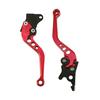 2 Pcs Alloy Motorcycle Brake Handle Motorbike Modification CNC Motorcycle Clutch Drum Brake Lever Handle Motorcycle