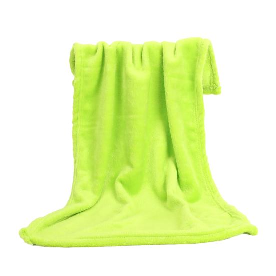 Coral Fleece Blankets Super Soft Shaggy Universal Solid-color Fleece Blankets for Sofa
