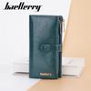 Baellerry Artificial Leather Long Wallets for Women Fashion Card Holder Ladies Zipper Coin Purse GZW