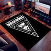 1pc Böhse Onkelz band Print Area Rug - Soft,Washable Non-Slip Indoor Mat for Office Chairs,Living Room,Home Office Decorative Rug