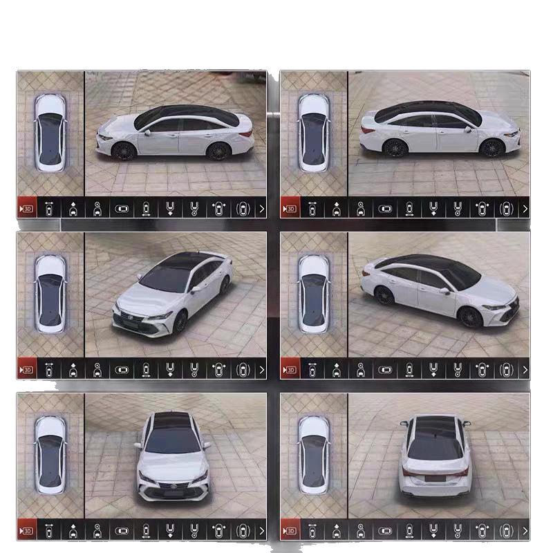 360° панорамная съемка для Asian Dragon, Corolla, Camry, Highlander - 3D система декодирования
