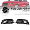 2PCS Fog Light Grille Front Bumper Grill Cover 8X0807681A 8X0807682A Fit A1 8X 2011-2014