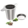IPOW Tea Stainless Steel for and Pots Strainer/Coffee Filter, Double-Layer Mesh, Double-Walled Filter, Deep, Mugs, Cups,