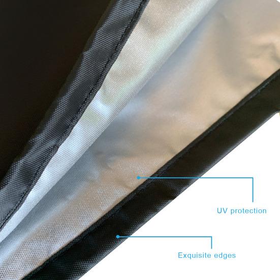 Lid Sandbox Cover Waterproof Foldable UV Resistant Dustproof Zipper Closure Children Beach