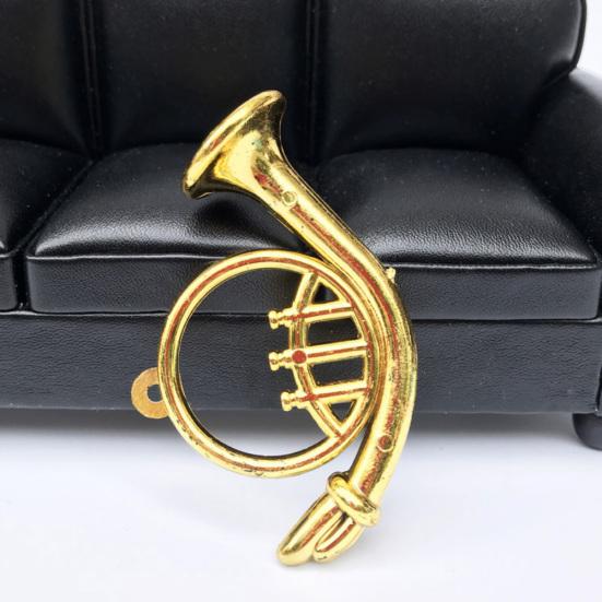 Puntos 1/12 кукольный домик миниатюрная пластиковая скрипка саксофон модель музыкальный инструмент декор