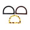 2Pcs D Shape Bag Handles Diy Replacement Handbag Tote Handles Decorative Bag Handles Purse Crochet Bags Making Supplies