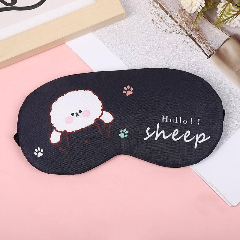 Creative Cartoon Eye Mask: Hot/Cold Compress for Relaxation and Shading