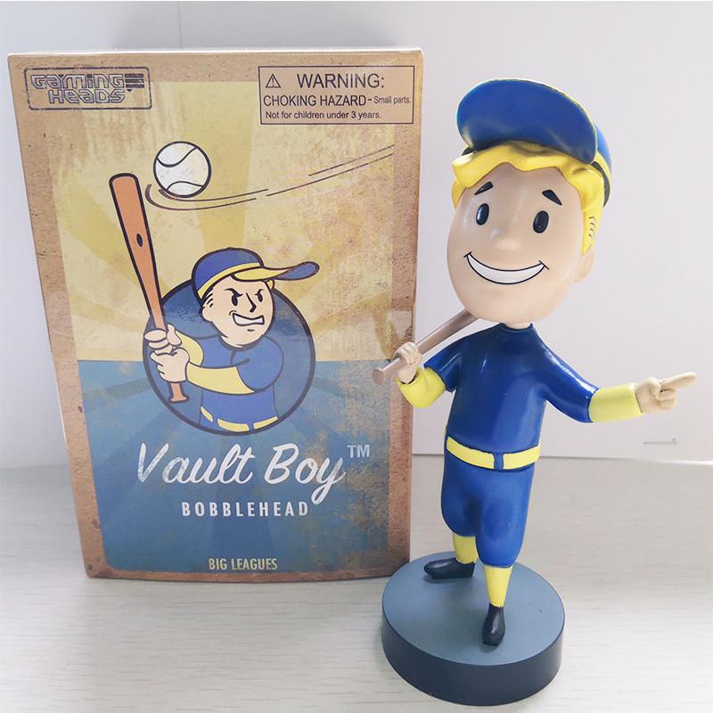 Detailed Vault Boy Fallout Mini Statue Handcrafted Display Piece