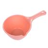 Water Scoop Plastic Long Handle Large Capacity Water Ladle for Garden Bathroom Kitchen Red