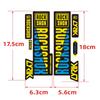 8 Colors Front Fork Sticker PVC Bicycle Paster Guard Removeable Sticker  Road Bicycle