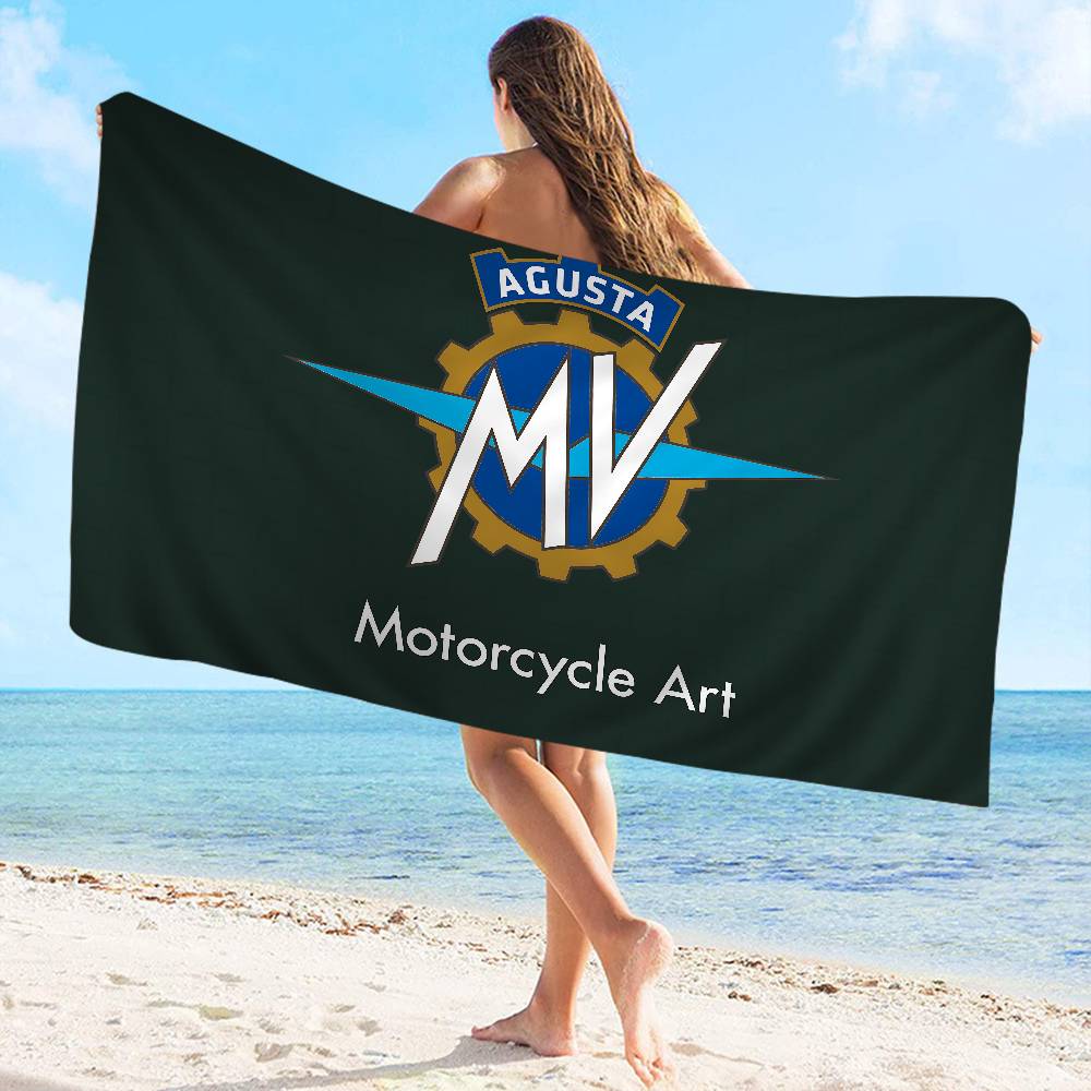 M-MV A-Agusta Микрофибра Пляжное полотенце Впитывающее Быстросохнущее Мягкое Йога Плавание Курорт Альпинизм Полотенце