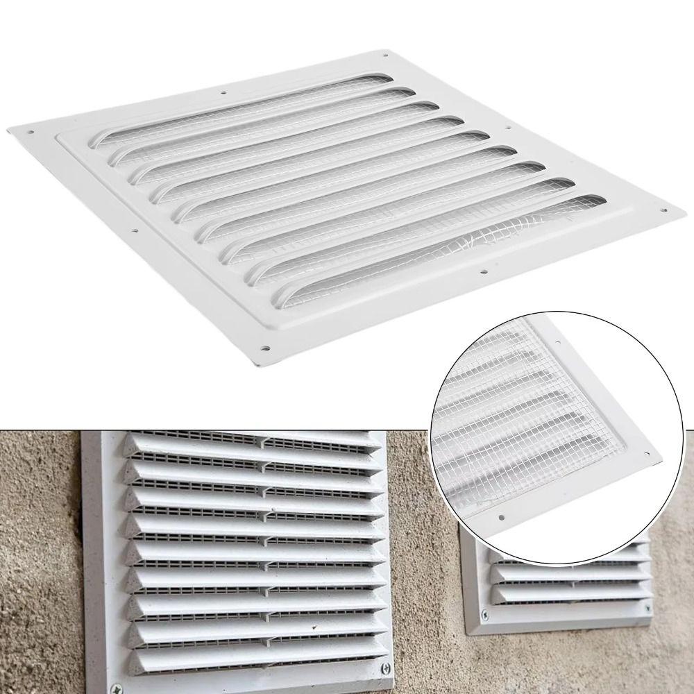 Stainless Steel Ventilation Cover Wall Vent Exhaust Vent Net Cover Square Vent Heating Cooling