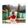 Canadian Rockies Landscape Printing Poster Customized Retro Wall Art Vintage Metal Signs for Room Decoration Home Decor Items