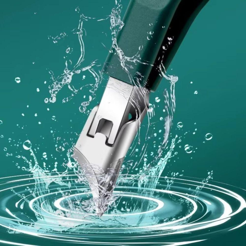 Ножницы для ногтей с косым лезвием и защитой от брызг, клюв орла, новые маникюрные инструменты