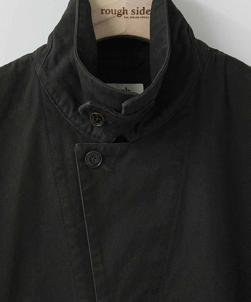 ROUGHSIDE Officer Coat Charcoal