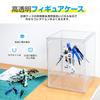 Hachibanya Фигурка Прозрачная Витрина с Магнитным Коллекционным Широкая x 25 см Глубина x 40 см Прозрачная x Кейс из одной части, Хранение, Дверца, Кейс, Штабелируемый,