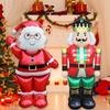 1 шт. Стоячий пряничный человечек Санта Клаус фольгированные шары Праздничные рождественские украшения Рождественское мероприятие Украшения для дома Товары для вечеринок
