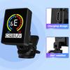 Digital Electric Tuner, Guitar Capo Metronome Rotatable Musical Instrument Tuner