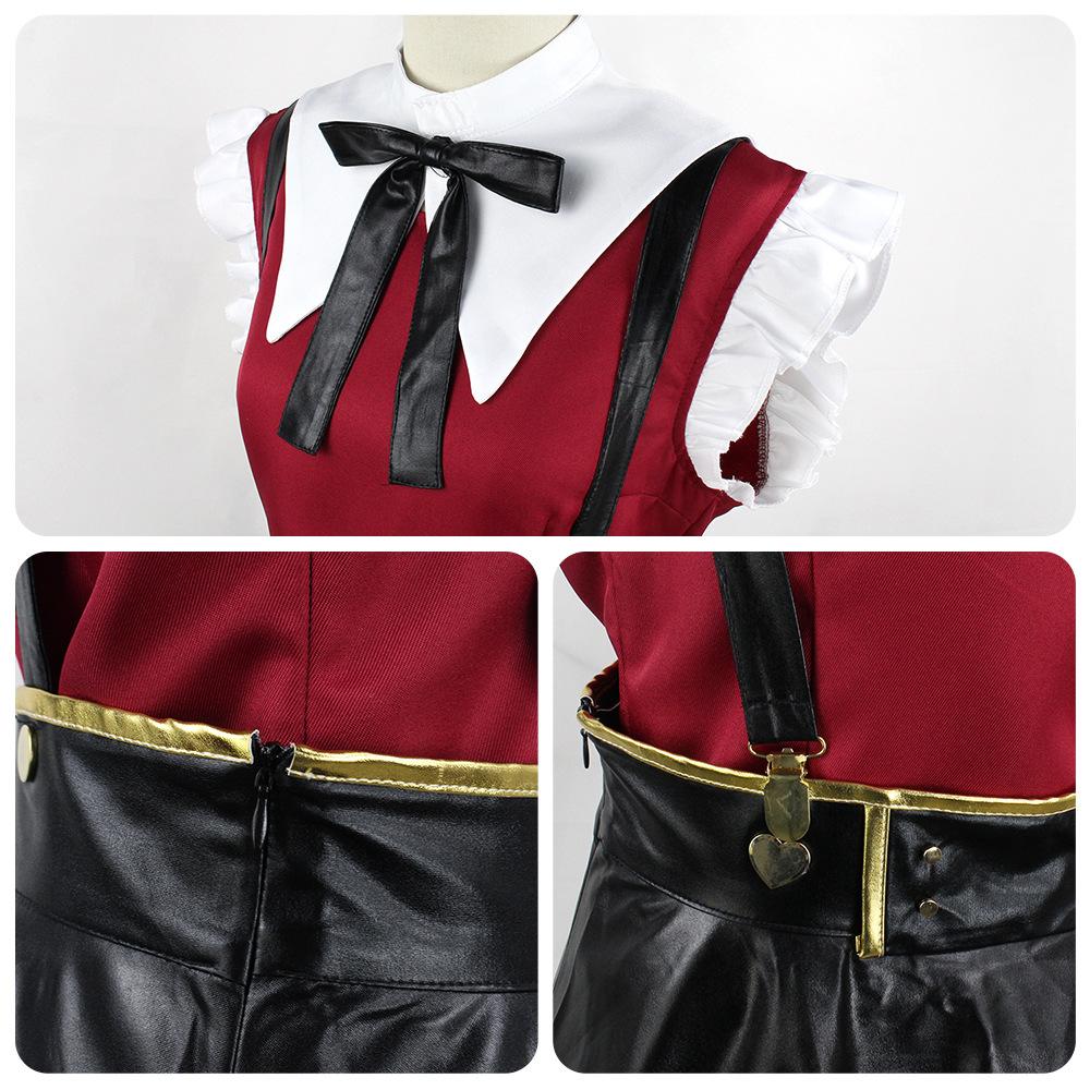 Game NEEDY GIRL OVERDOSE KAngel Cosplay Costume Full Set of Clothing Sailor Suit Jk Uniform Laser Color Skirts