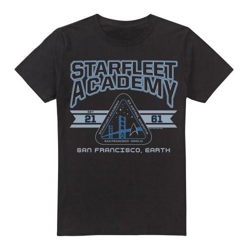 Star Trek Mens Starfleet Academy Earth T-Shirt